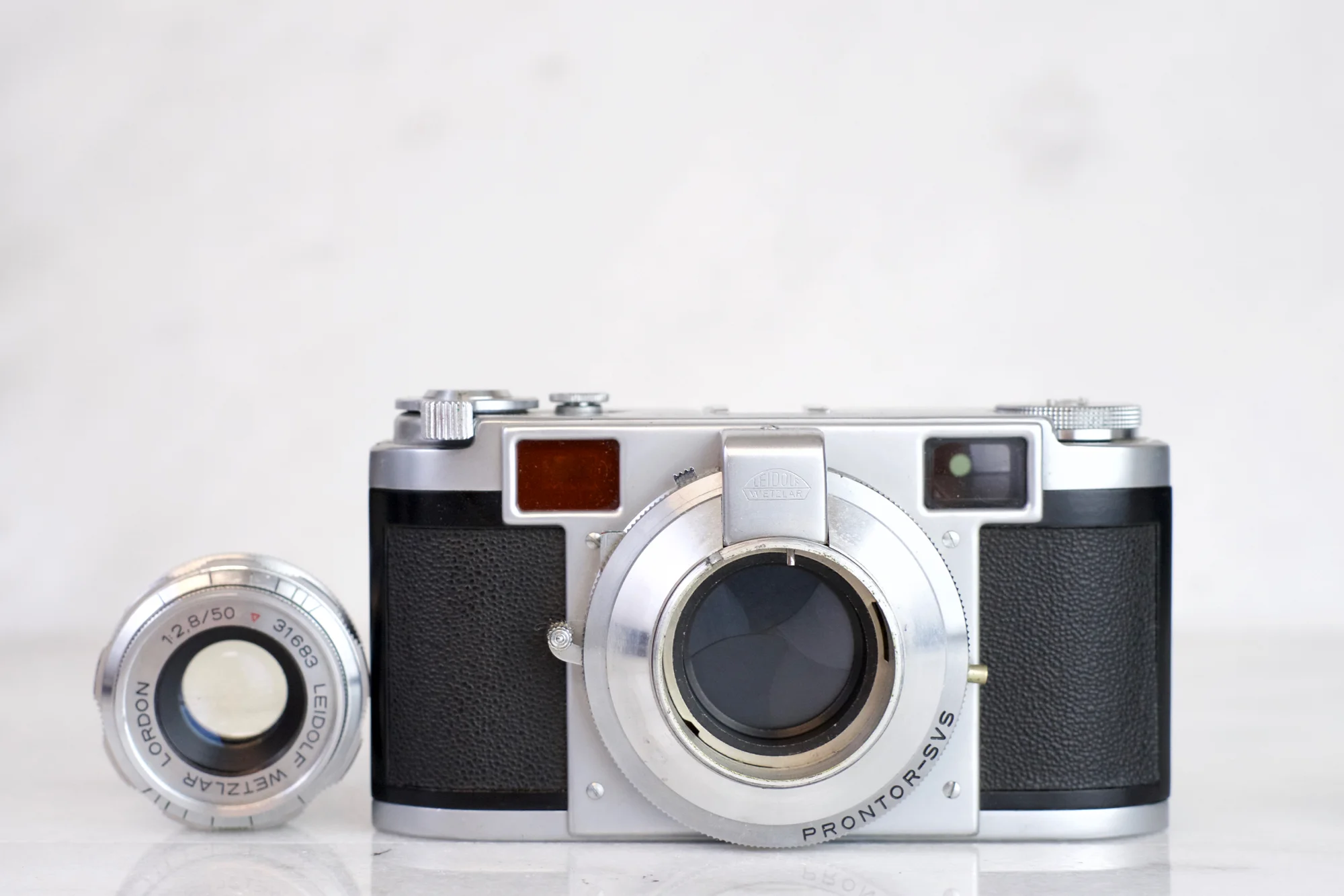 Leidolf Lordomat 35mm Film Rangefinder Camera Set with Three